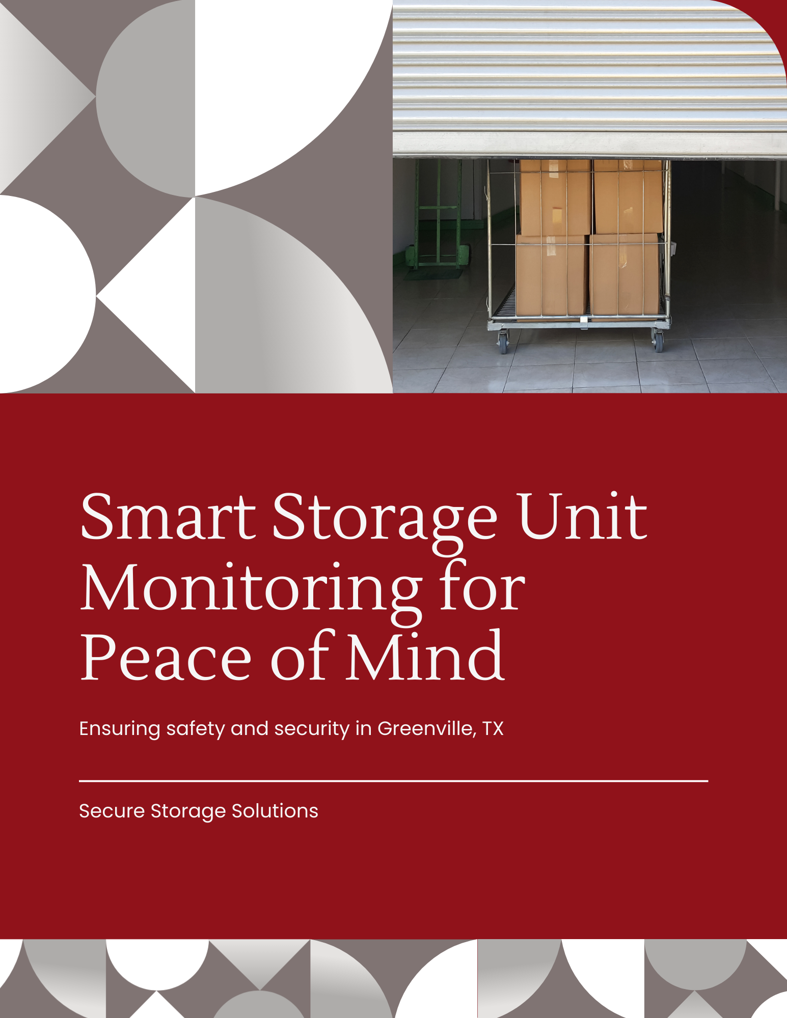 Greenville Smart Unit Monitoring – Secure Climate-Controlled Storage Climate-controlled storage units in Greenville, TX with smart monitoring technology for extra security and peace of mind